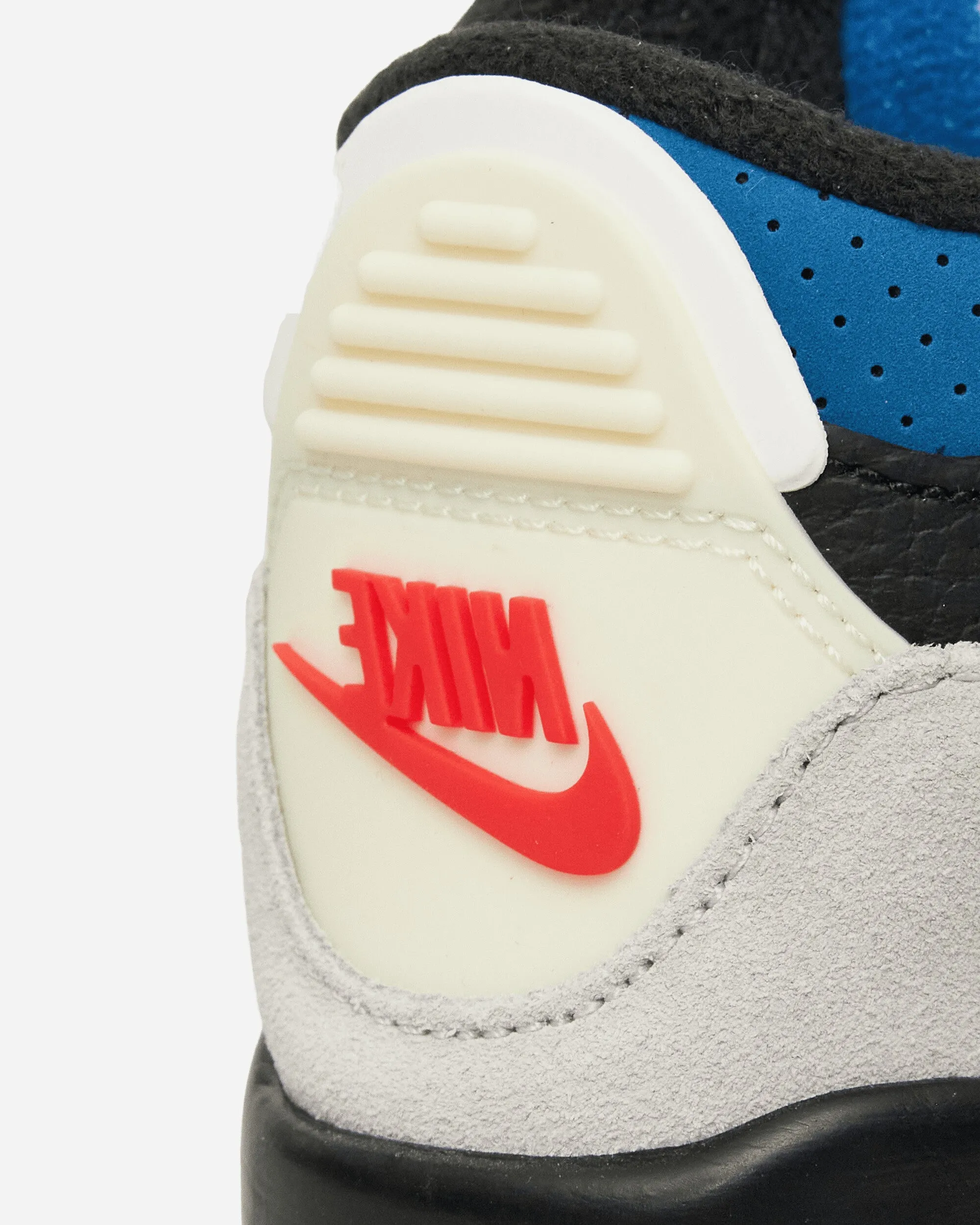 Air Jordan 3 Retro OG 'Rare Air' (PS) Sneakers Black / Chile Red / Military Blue