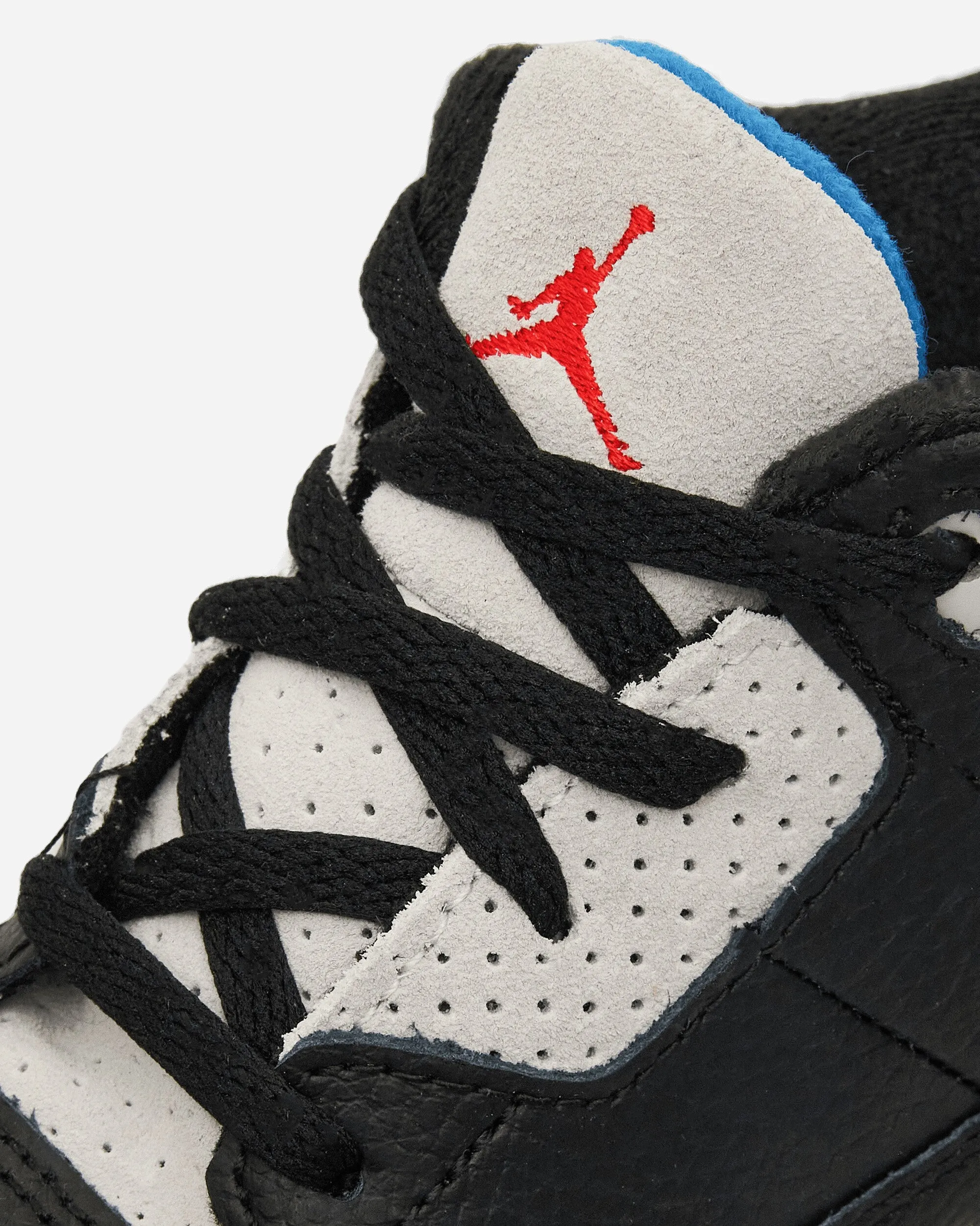 Air Jordan 3 Retro OG 'Rare Air' (TD) Sneakers Black / Chile Red / Military Blue