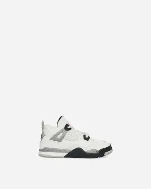 Air Jordan 4 (TD) Sneakers White Cement