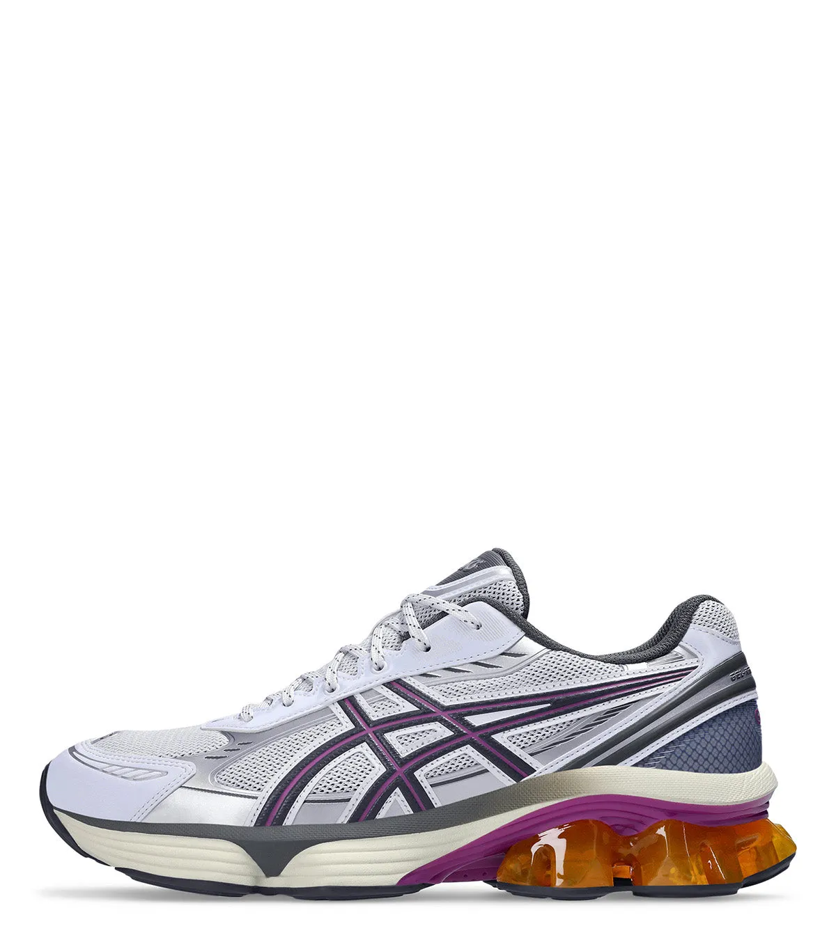 ASICS Gel-Kinetic Fluent White Truffle Grey