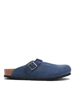 Birkenstock Boston Corduroy Suede Indigo