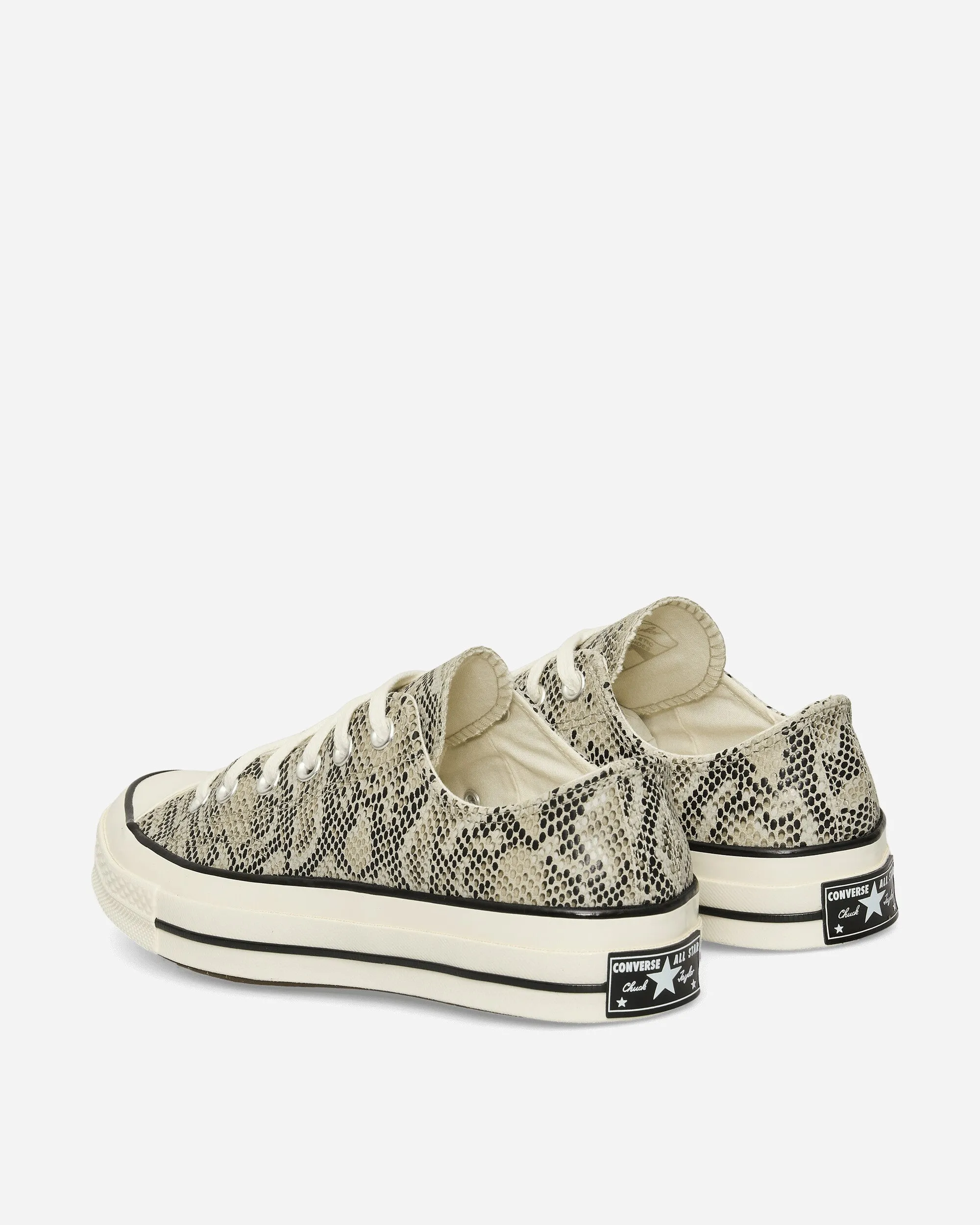 Chuck 70 Faux Snakeskin Sneakers Pale Surplus / Egret / Black