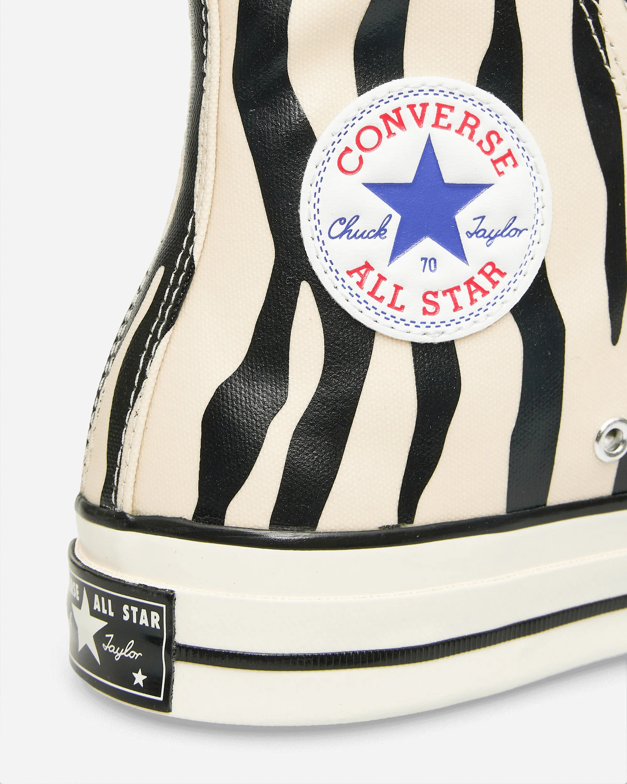 Chuck 70 Glow-In-The-Dark Zebra Print Sneakers Light Dune