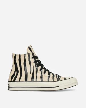 Chuck 70 Glow-In-The-Dark Zebra Print Sneakers Light Dune