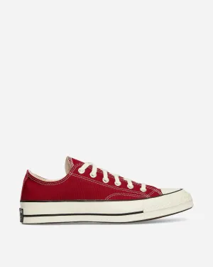 Chuck 70 Low Canvas Sneakers Park Red