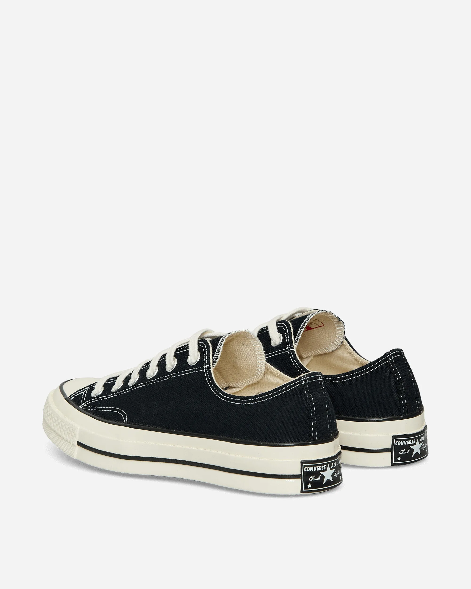 Chuck 70 Low Vintage Canvas Sneakers Black