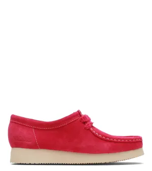 Clarks Women's Wallabee 2604 Bright Pink