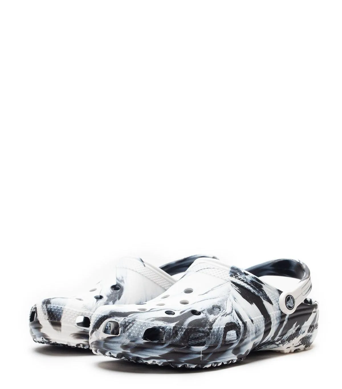 Crocs Classic Marbled Clog White