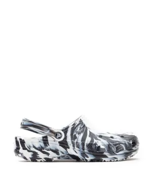 Crocs Classic Marbled Clog White