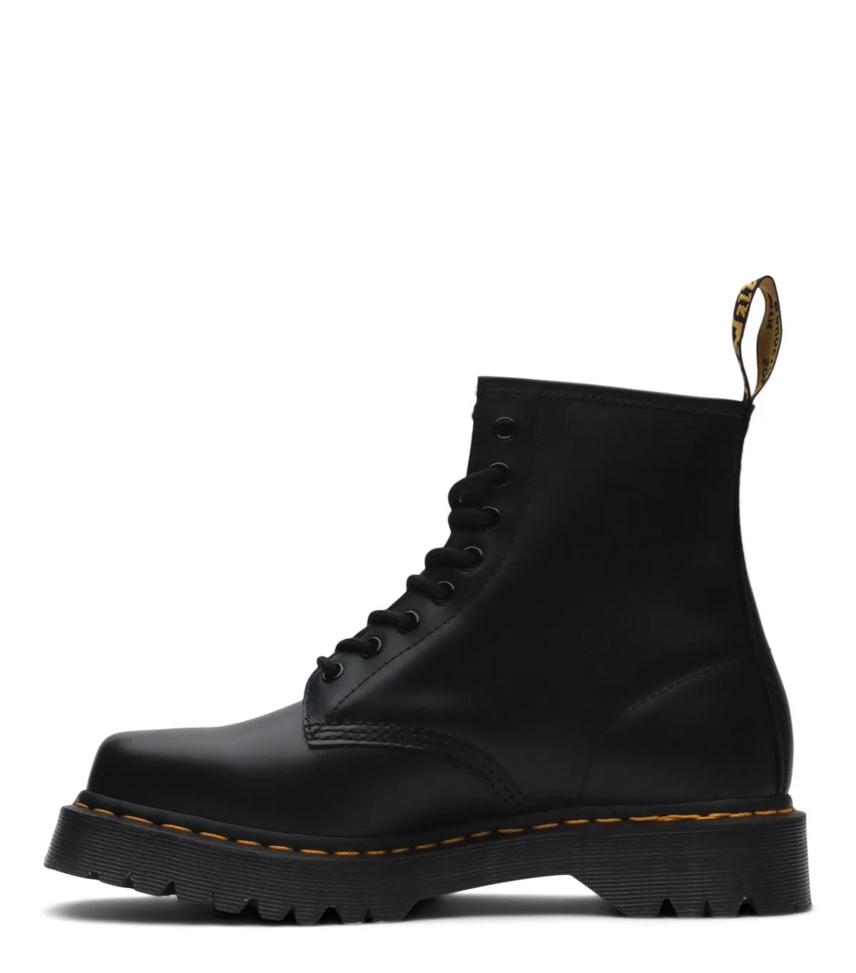 Dr. Martens 1460 Bex Squared Toe Leather Lace Up Smooth Boots Black