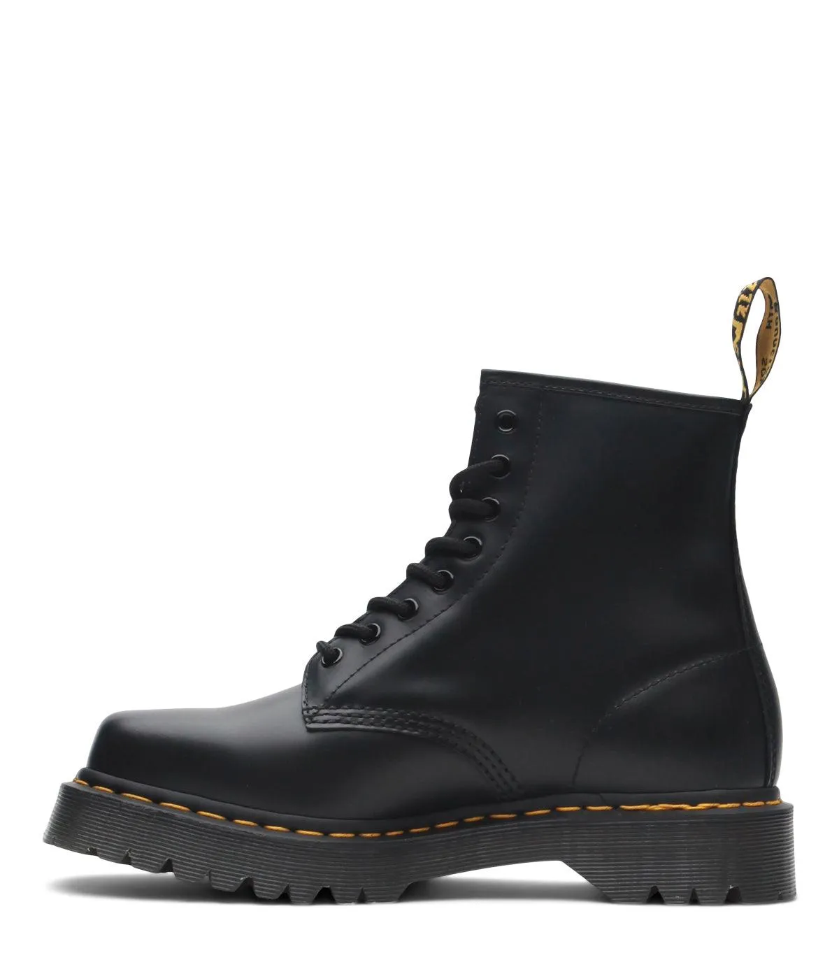 Dr. Martens 1460 Bex Squared Toe Leather Lace Up Smooth Boots Black