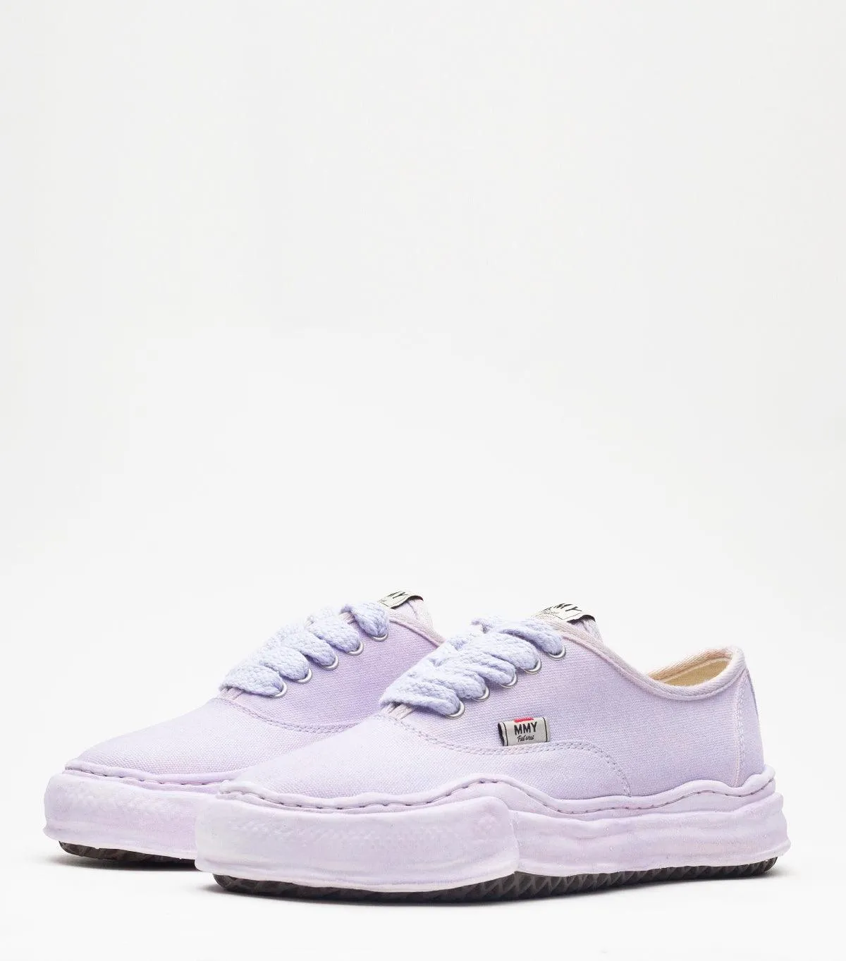 Mihara Yasuhiro Baker Overdyed Canvas Low Purple