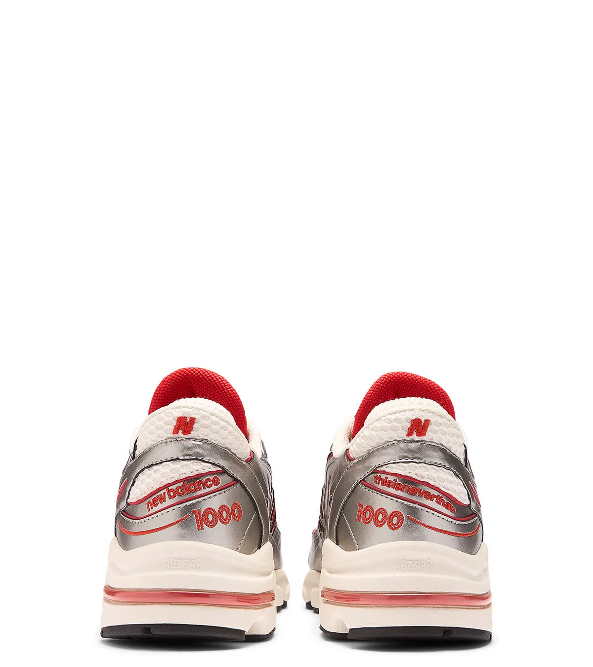 New Balance x thisisneverthat 1000 Silver