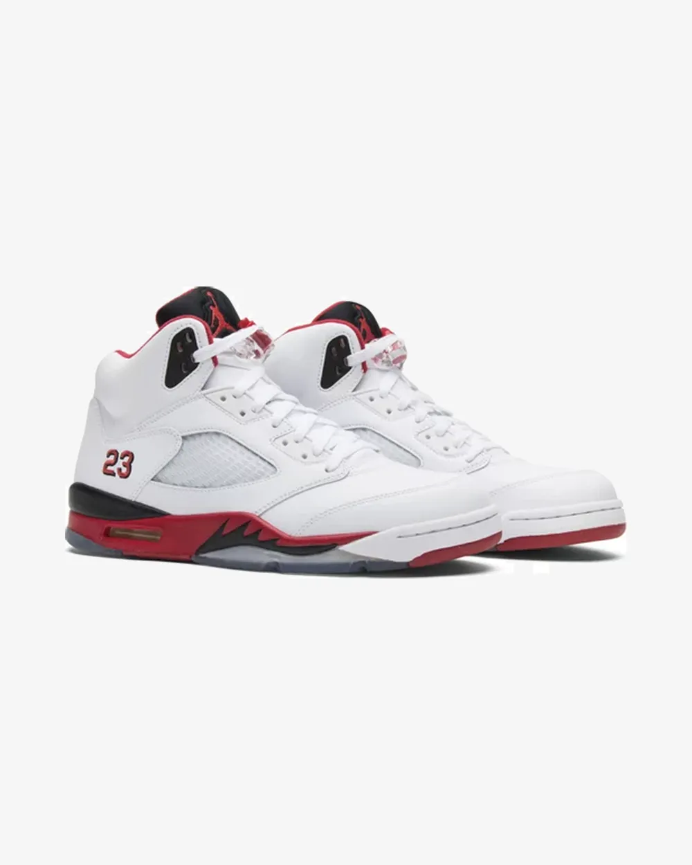 NIKE AIR JORDAN5 RETRO FIRE RED BLACK TONGUE WHITE 2013 (NEW)