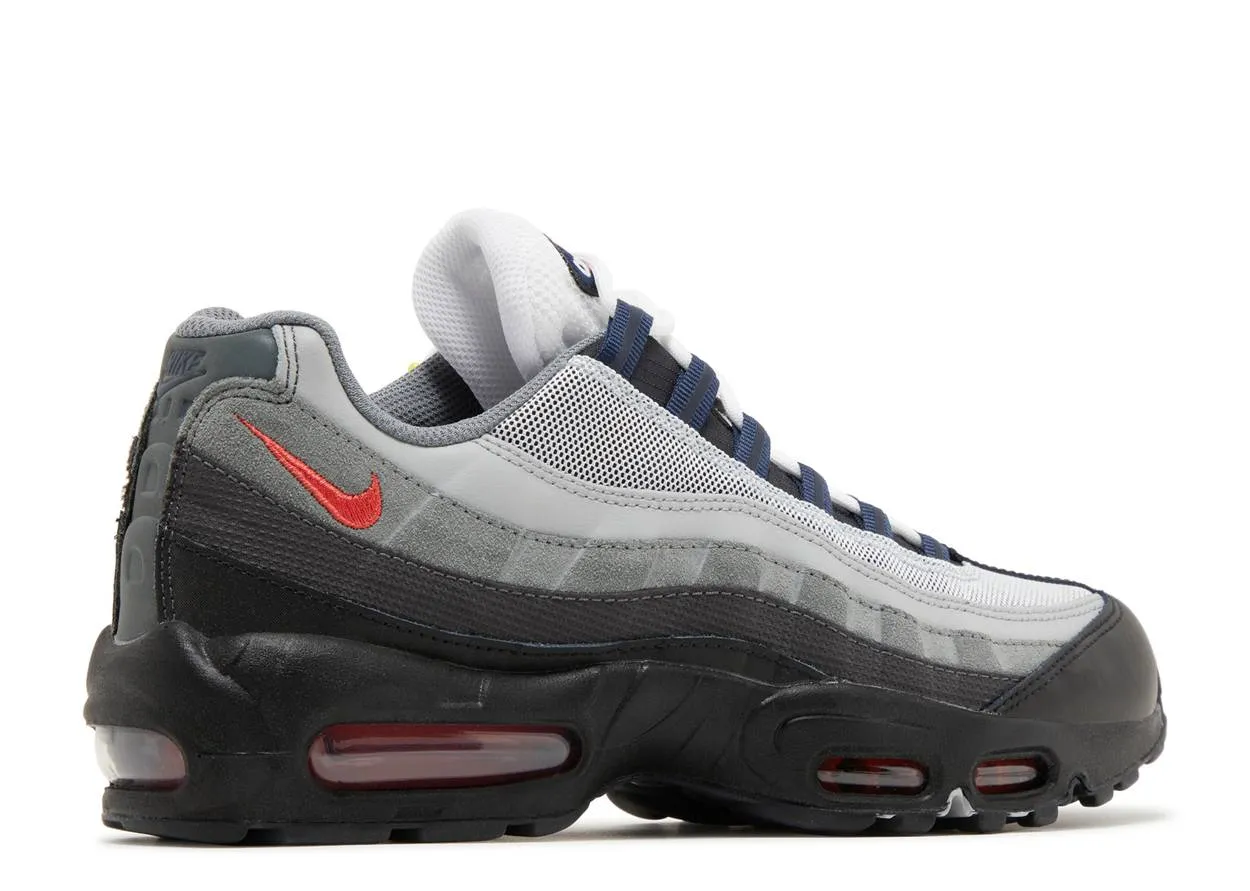 Nike Air Max 95 Track Red Smoke Grey