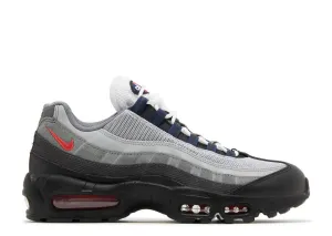 Nike Air Max 95 Track Red Smoke Grey