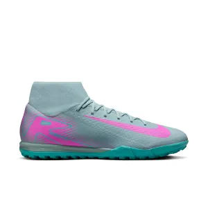 Nike Air Zoom Mercurial Superfly 10 Academy TF Turf Soccer Shoes - Ocean Cube/Pink Blast
