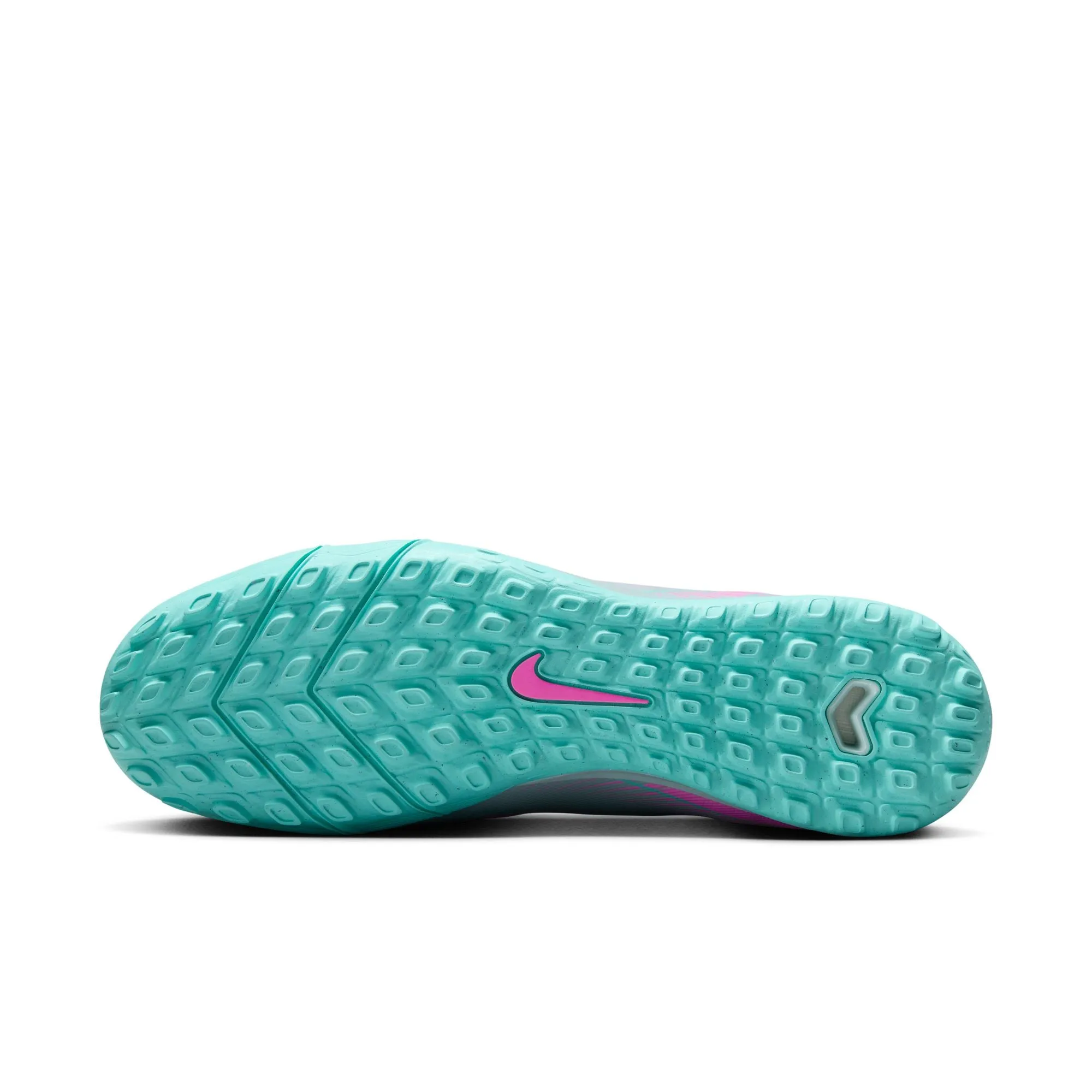 Nike Air Zoom Mercurial Superfly 10 Academy TF Turf Soccer Shoes - Ocean Cube/Pink Blast
