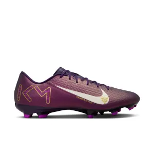 Nike Air Zoom Mercurial Vapor 10 Academy KM Firm Ground FG/MG Soccer Cleat - Grand Purple/Pale Ivory