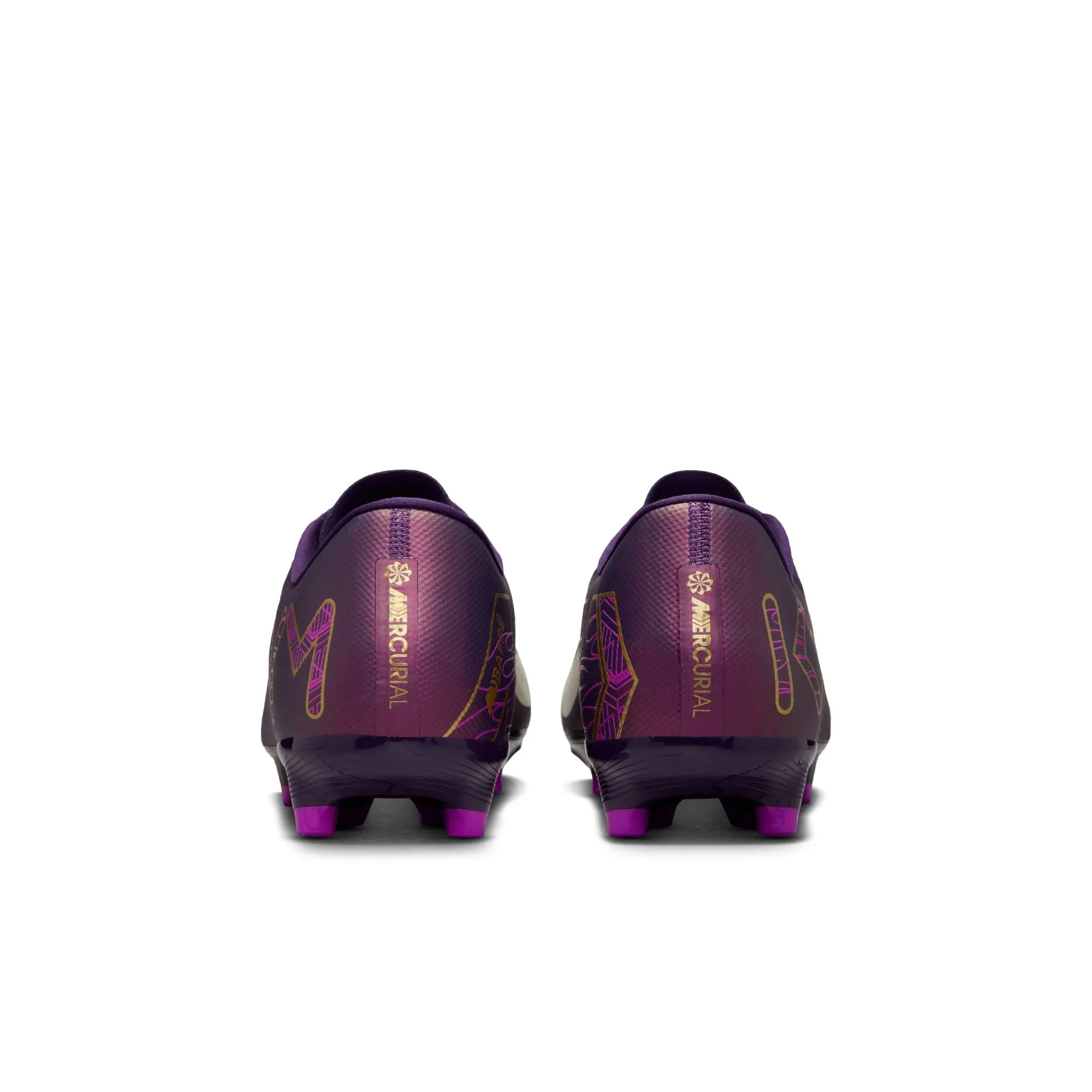 Nike Air Zoom Mercurial Vapor 10 Academy KM Firm Ground FG/MG Soccer Cleat - Grand Purple/Pale Ivory