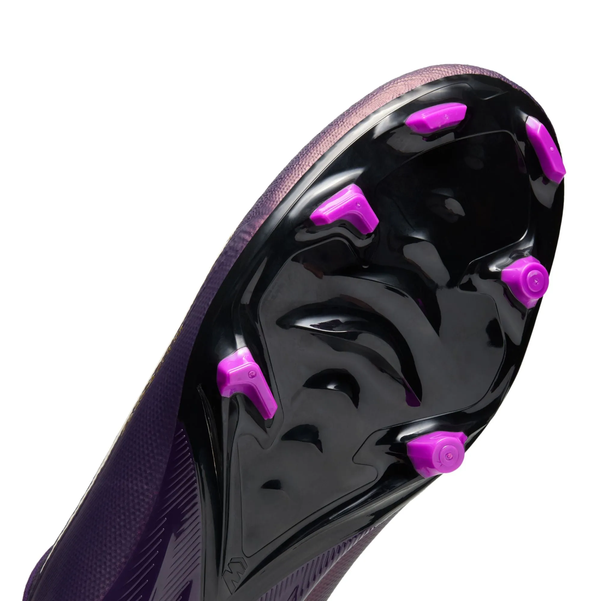 Nike Air Zoom Mercurial Vapor 10 Academy KM Firm Ground FG/MG Soccer Cleat - Grand Purple/Pale Ivory