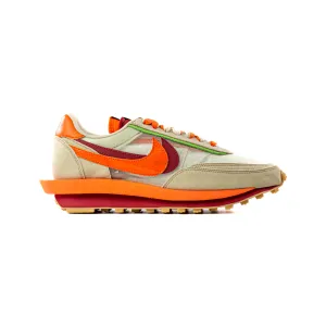 Nike LD Waffle x CLOT x Sacai 'Net Orange Blaze' (2021)