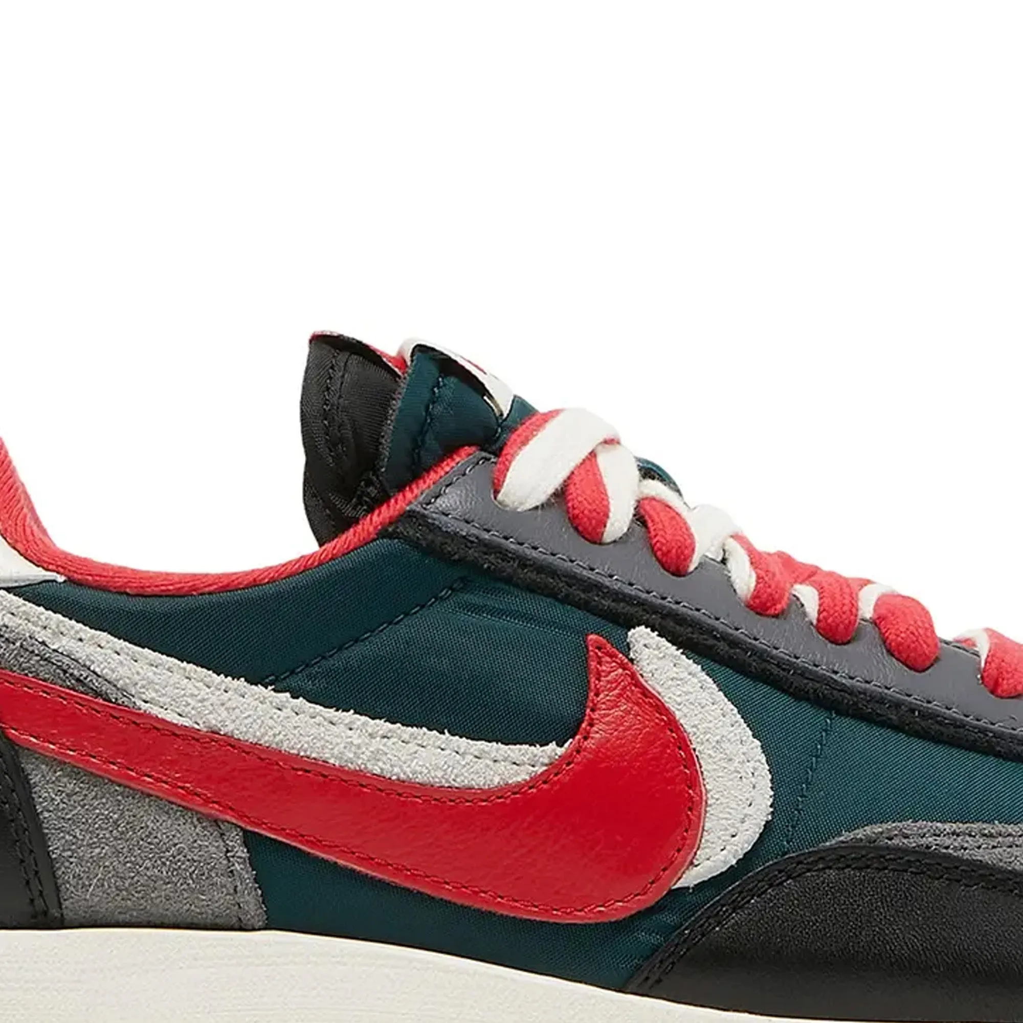 Nike LDWaffle x Sacai x Undercover 'Midnight Spruce University Red'