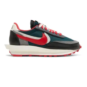 Nike LDWaffle x Sacai x Undercover 'Midnight Spruce University Red'