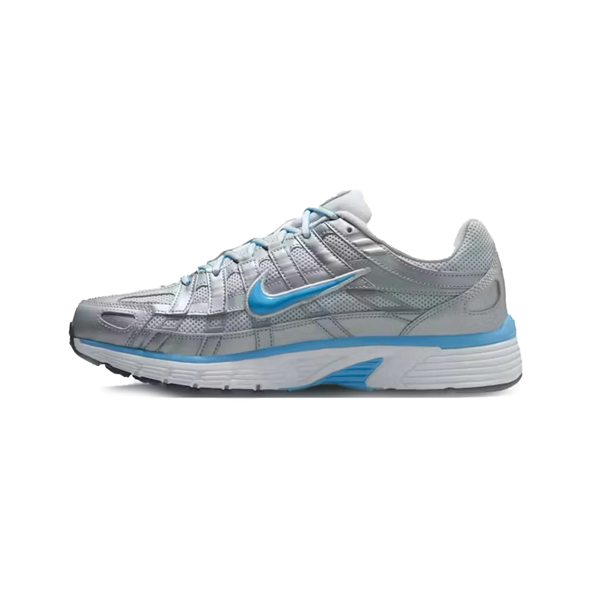 Nike P-6000 'Metallic Platinum Pure Platinum Metallic Silver University Blue' (2025)