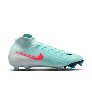 Nike Phantom Luna Elite 2 FG Firm Ground Soccer Cleat -Mint/Atomic Red-Off Noir