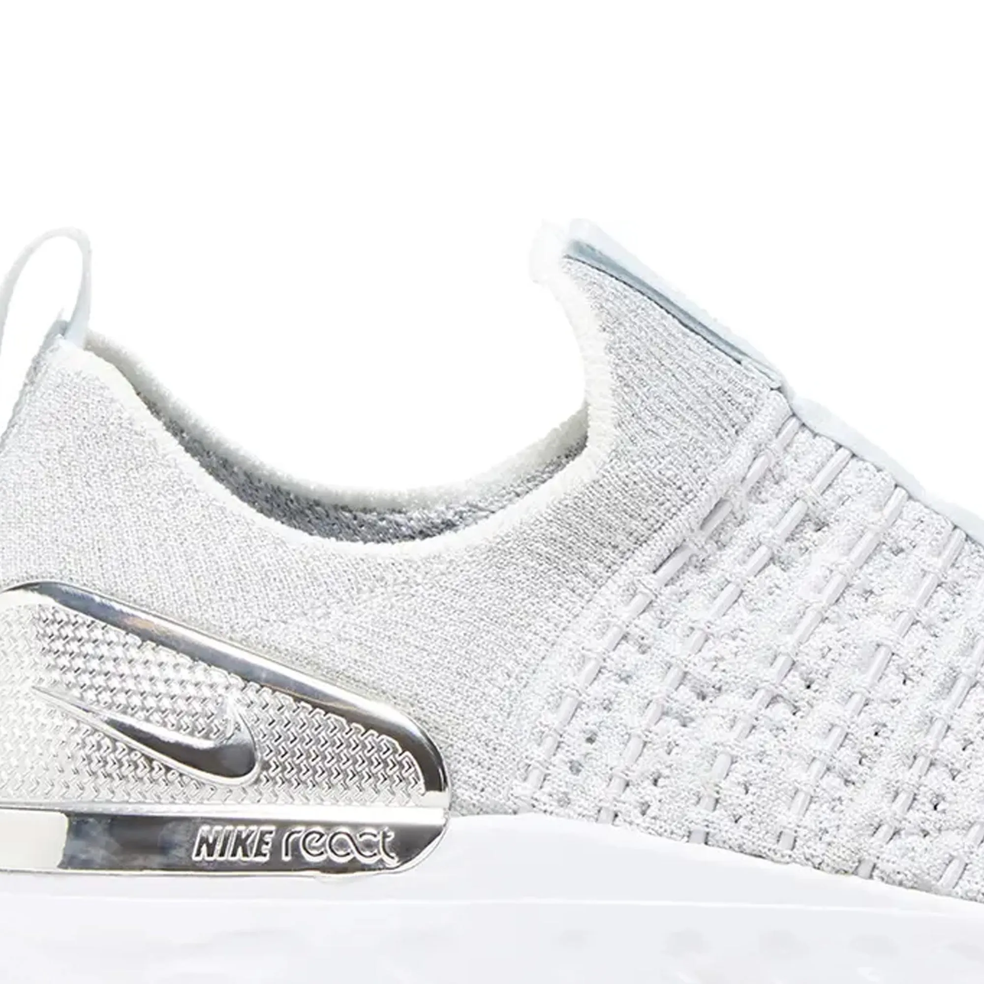 Nike React Phantom Run Flyknit Premium 'Pure Platinum White' W (2020)
