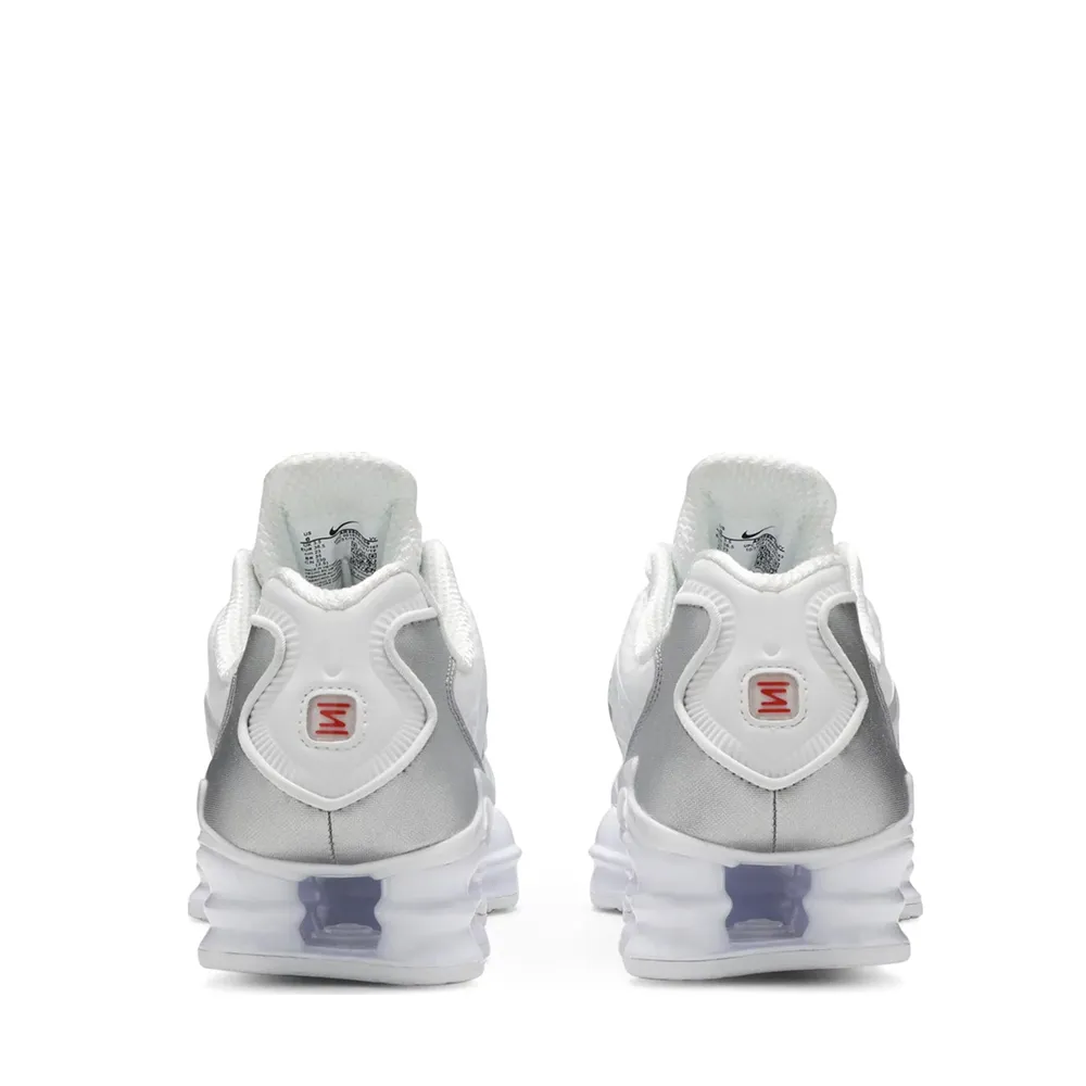 NIKE SHOX TL WHITE METALLIC SILVER (NEW)