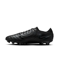 Nike Tiempo Legend 10 Elite FG Firm Ground Soccer Cleats - Black/Black deep jungle
