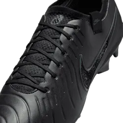 Nike Tiempo Legend 10 Elite FG Firm Ground Soccer Cleats - Black/Black deep jungle