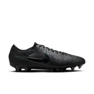 Nike Tiempo Legend 10 Elite FG Firm Ground Soccer Cleats - Black/Black deep jungle
