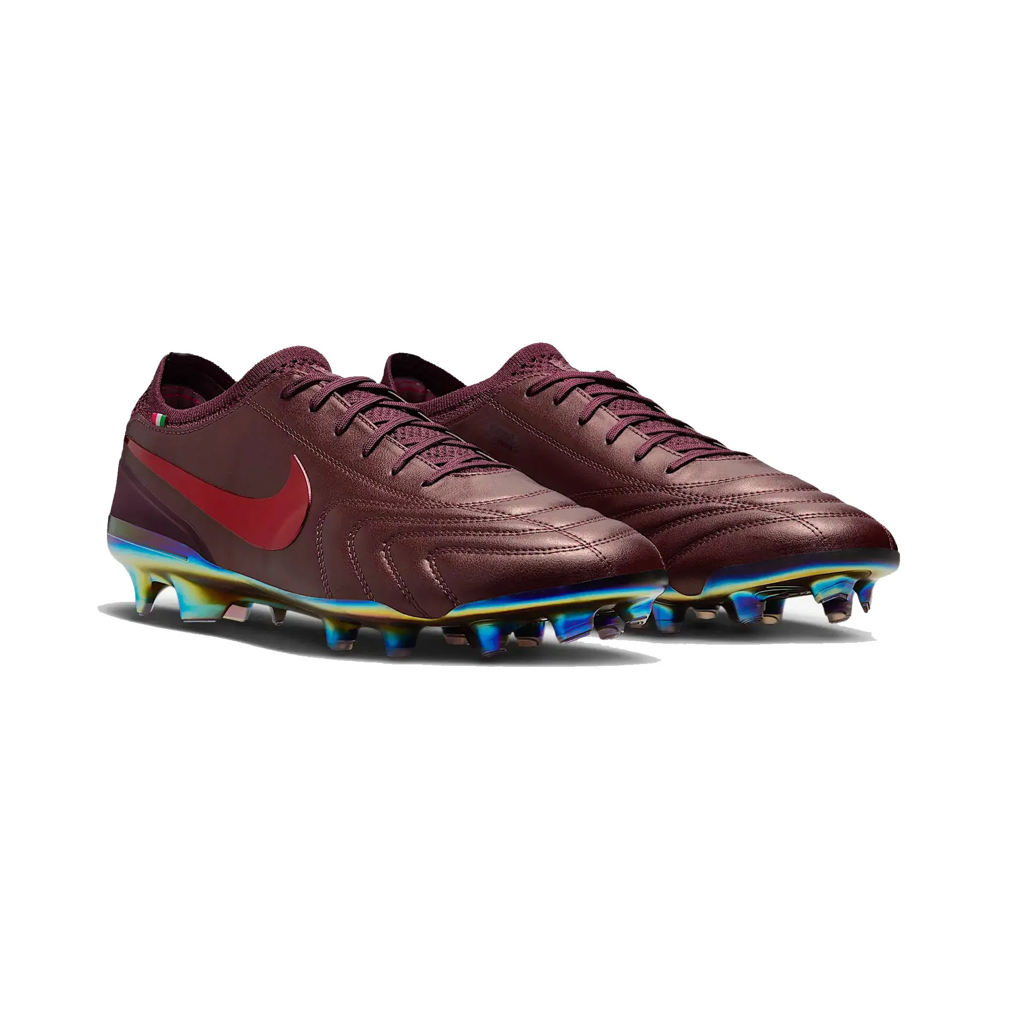 Nike Tiempo Legend 10 Elite Luxe FG 'Montebelluna Leather Port Wine' (2025)