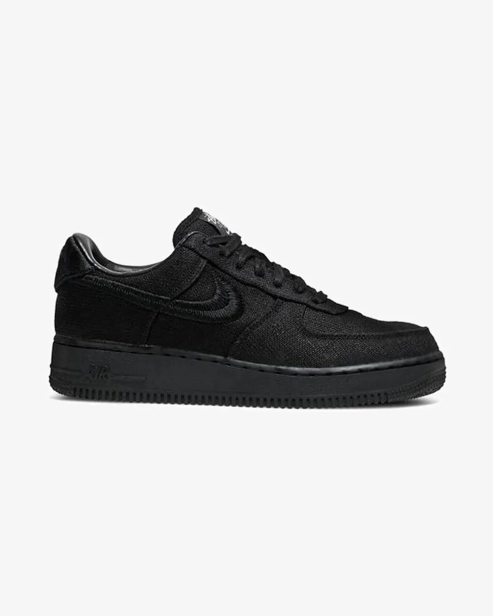 NIKE X STUSSY AIR FORCE 1 LOW BLACK