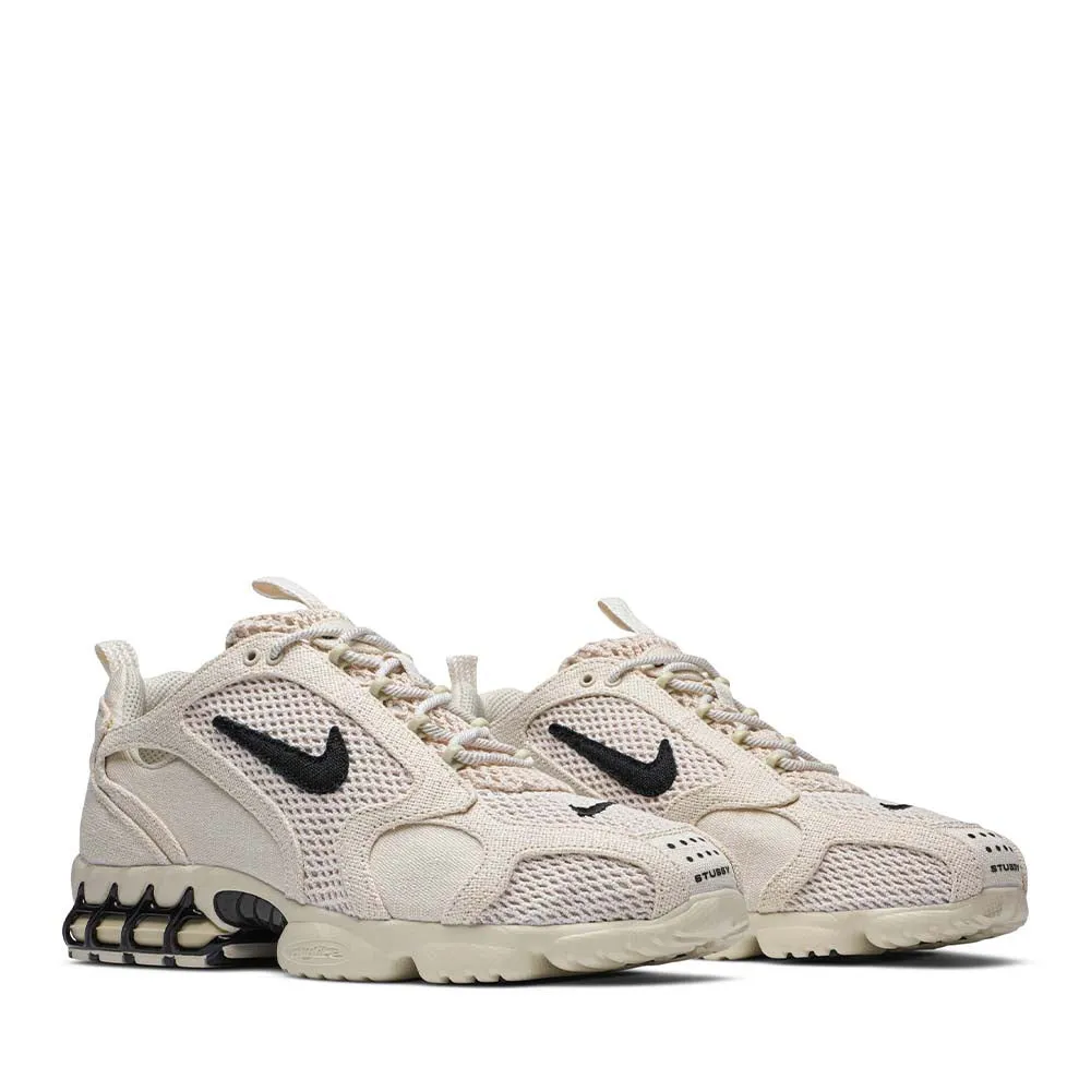 NIKE X STUSSY AIR ZOOM SPIRIDON CAGE 2 FOSSIL