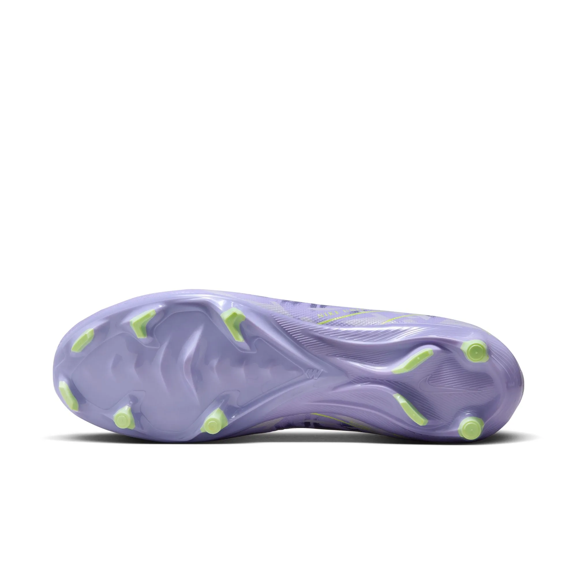 Nike Zoom Mercurial Vapor 16 Academy NU1 FG Firm Ground Soccer Cleats- Purple Agate/ Barely Volt