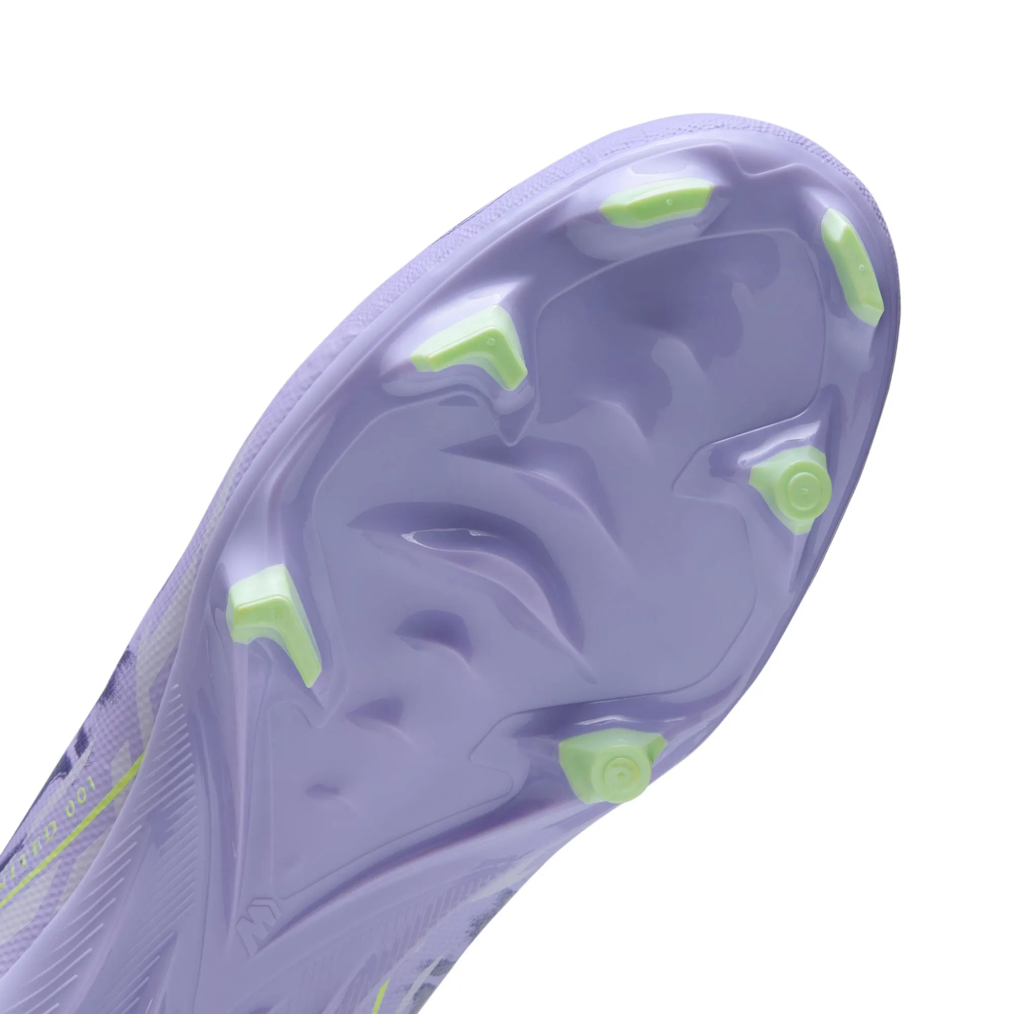 Nike Zoom Mercurial Vapor 16 Academy NU1 FG Firm Ground Soccer Cleats- Purple Agate/ Barely Volt