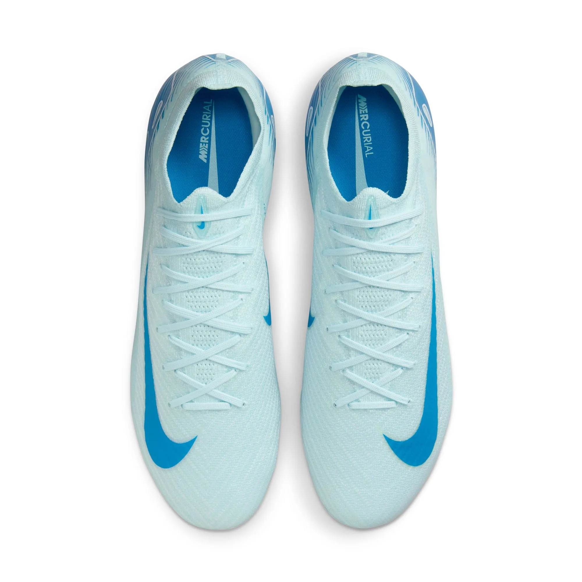 Nike Zoom Mercurial Vapor 16 Elite FG Soccer Cleats - Glacier Blue/ Blue Orbit