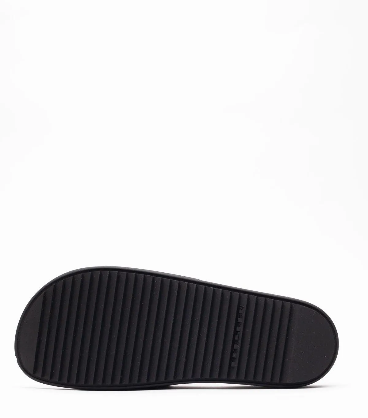 Rick Owens DRKSHDW Rubber Slide Milk Black