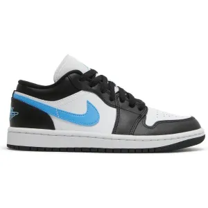 Shoes Nike Nike Air Jordan 1 Low 'Black University Blue' W