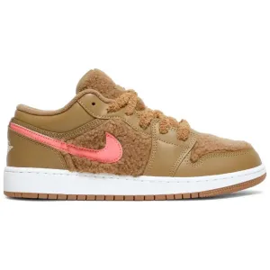 Shoes Nike Nike Air Jordan 1 Low Utility GS 'Teddy Bear'