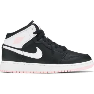 Shoes Nike Nike Air Jordan 1 Mid 'Arctic Pink Black' GS