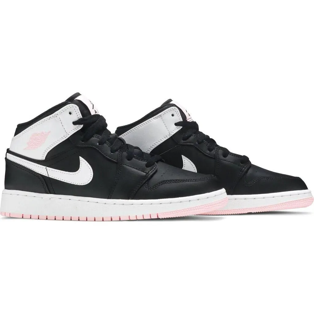 Shoes Nike Nike Air Jordan 1 Mid 'Arctic Pink Black' GS