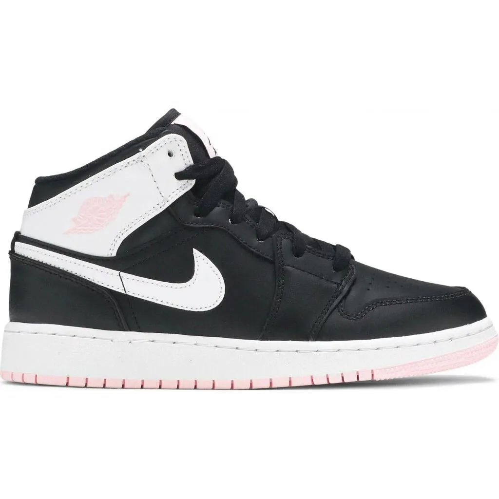 Shoes Nike Nike Air Jordan 1 Mid 'Arctic Pink Black' GS