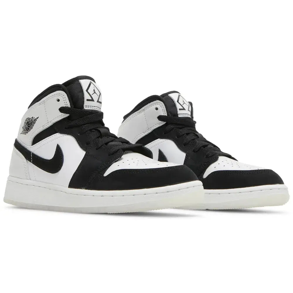 Shoes Nike Nike Air Jordan 1 Mid 'Diamond' GS