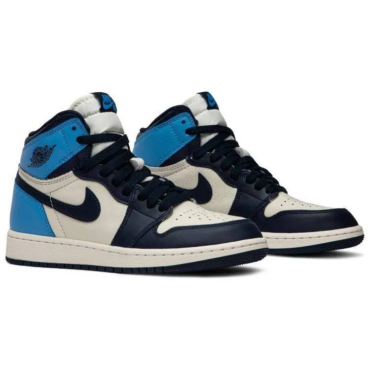 Shoes Nike Nike Air Jordan 1 Retro High OG GS 'Obsidian'