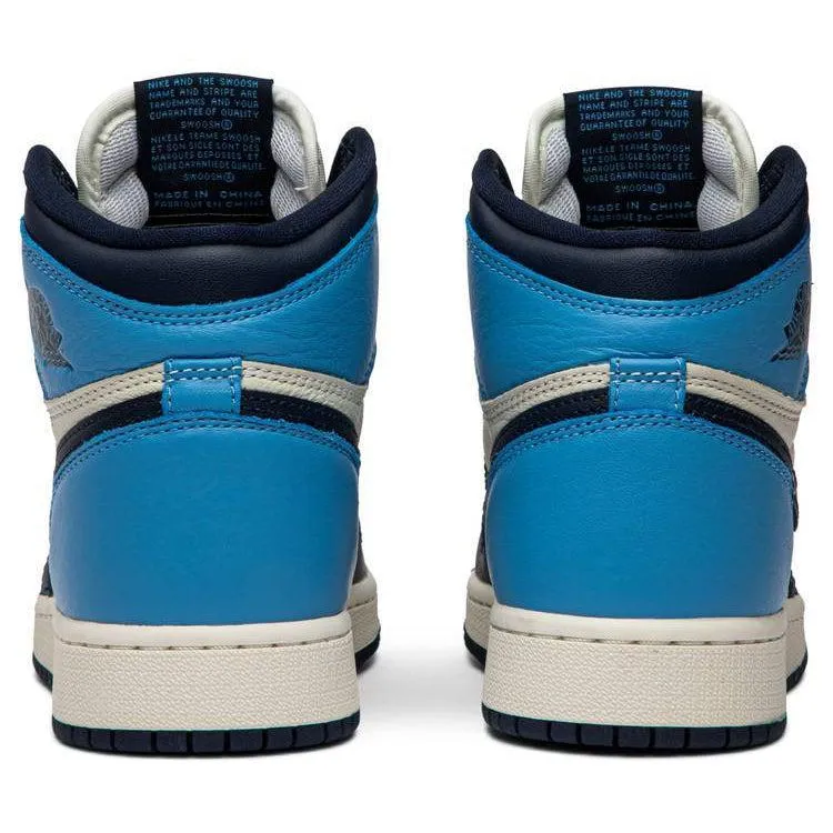 Shoes Nike Nike Air Jordan 1 Retro High OG GS 'Obsidian'